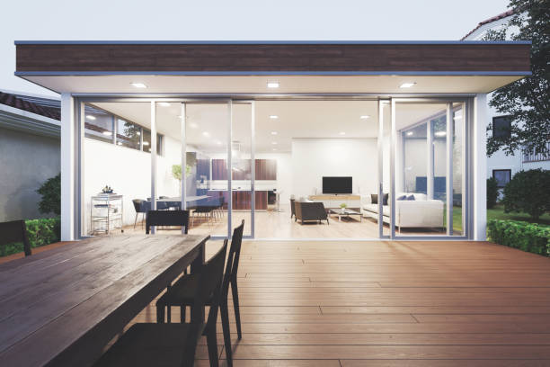 Modern sliding glass door installation Sun City Center